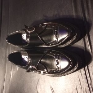 TUK pointed buckle shoes Men's size 8